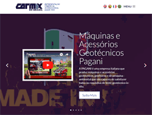 Tablet Screenshot of carmix.com.br
